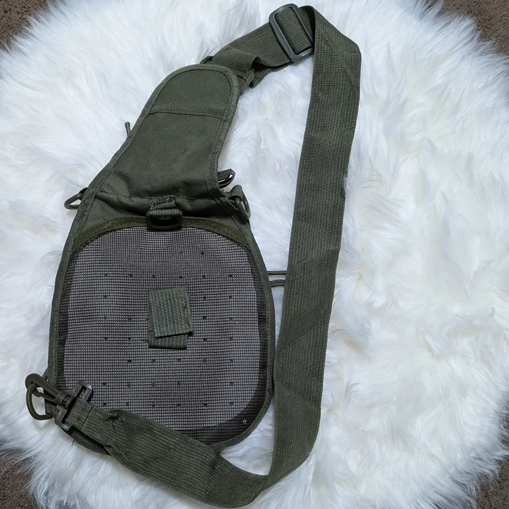 U.S. Army Green Tactical Crossbody Bag - Picture 4 of 4